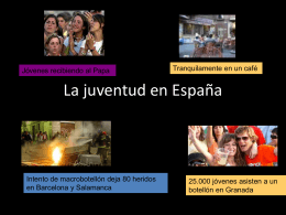 La juventud en el mundo hispanohablante