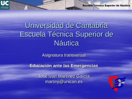 Lección tercera - Universidad de Cantabria