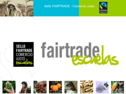 Sello Fairtrade : El Sello de Comercio Justo