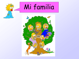U1E3 Mi Familia Los Simpsons