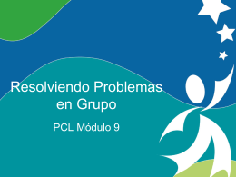 Solving Problems in Groups
