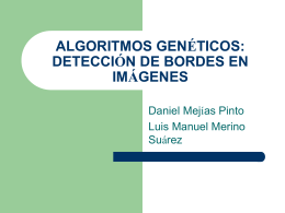 algoritmos genéticos: detección de bordes en imágenes