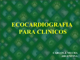 ASPECTOS ECOCARDIOGRAFICOS DE IMPORTANCIA CLINICA