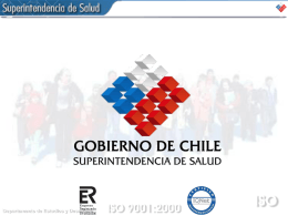 Adulto Mayor Chile - Superintendencia de Salud