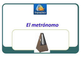 El metrónomo - Uruguay Educa