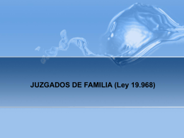 JUZGADOS DE FAMILIA - Trabajo Social UDLA