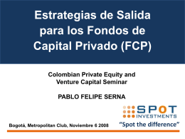 Pablo Felipe Serna - Latin American Private Equity and Venture