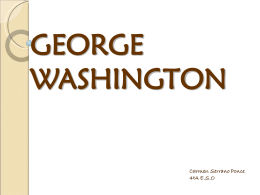 GEORGE WASHINGTON - Ciencias Soci@les