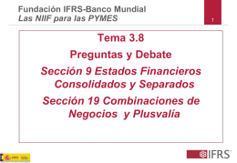 Tema 3.8 Preguntas y Debate Sección 9 Estados Financieros