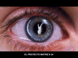 El Proyecto Matriz 23 - MERCADOS ALIMENTARIOS, ARMA DE