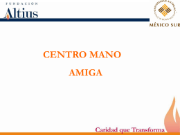 Centro mano amiga - Universidad Anáhuac México Sur