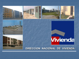 Diapositiva 1 - Ministerio de Vivienda, Construcción y Saneamiento