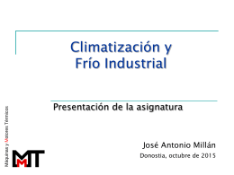 Climatización y Frío Industrial