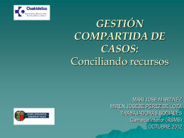 GESTION COMPARTIDA DE CASOS