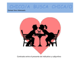 CHICO/A BUSCA CHICA/O