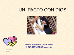 MATRIMONIO_Pacto_con_Dios