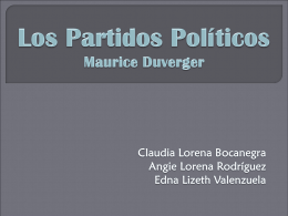Partidos Políticos[1]