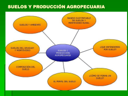 suelos y producción agropecuaria - GAM
