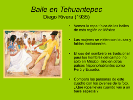Baile en Tehuantepec - Bienvenidos a las clases de la Sra. Mardos