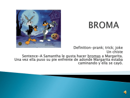 BROMA - samanthasspanish5