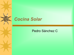 Cocina Solar katia