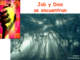 09-06 Job.Su encuentro con Dios