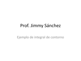 Prof. Jimmy Sánchez