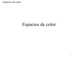 Espacios de color