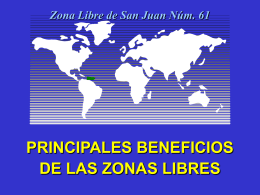Zona Libre de San Juan Núm. 61