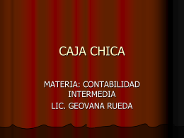 CAJA CHICA (419328)