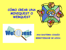Webquest - Educando