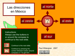 México y las direcciones