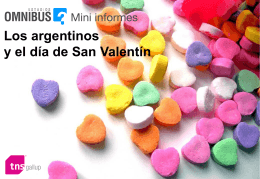 Argentinos, enamorados y en pareja…