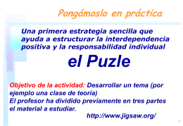 El puzle - digsys.upc.edu