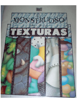 El libro Monstruoso de las texturas