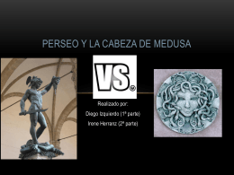 Perseo y la cabeza de Medusa - Lengua catellana y Literatura 2º