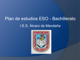 Diapositiva 1 - IES ÁLVARO DE MENDAÑA