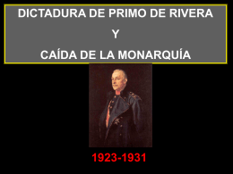 Dictadura de Primo de Rivera