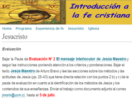 Jesús Maestro de Arturo Bravo