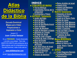 Bible Class Atlas - Espanol