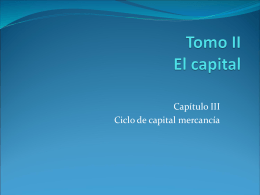 Tomo II El capital