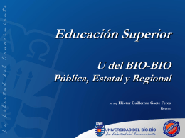 Educacion Superior - UBB - Universidad del Bío-Bío