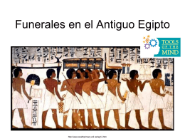 Ancient Egyptian Funerals