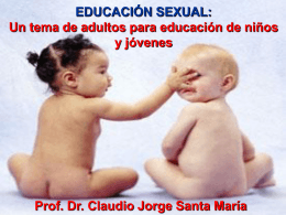sexualidad - Instituto Superior de Ciencias de la Salud