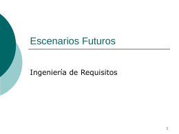 Escenarios Futuros
