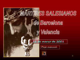 Mártires salesianos de Barcelona y Valencia