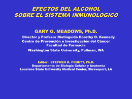 Efectos del Alcohol sobre el Sistema Inmunológico