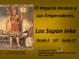 emperadores incas - Holismo Planetario en la Web