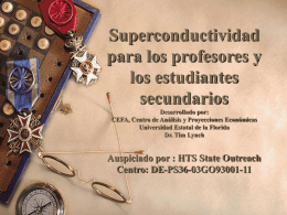 Superconductividad para los profesores y los estudiantes