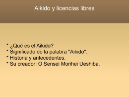 Aikido y licencias libres